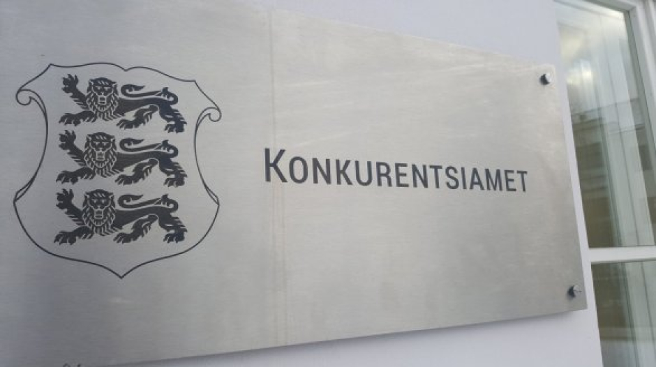 Uudise foto: pildil Konkurentsiameti nimetahvel