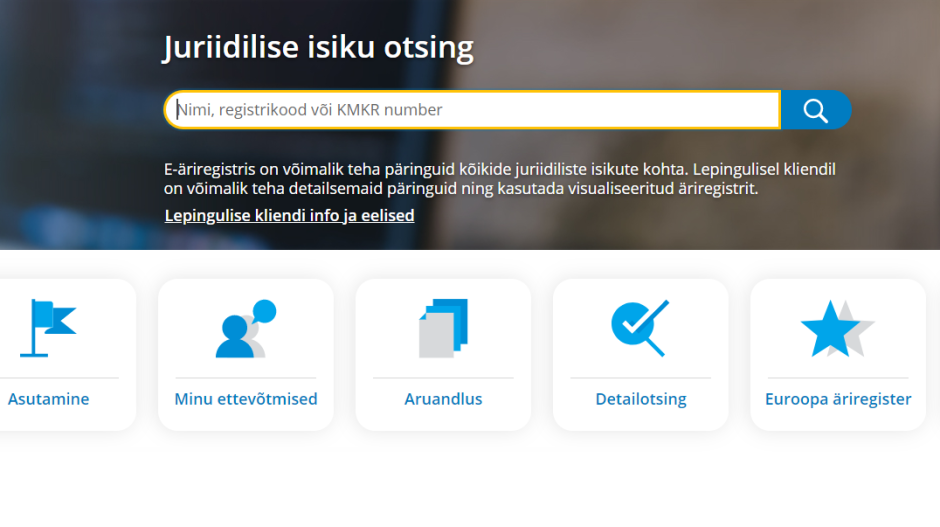 Augusti lõpust käivituv uus e-äriregister toob kaasa teenuste katkestuse