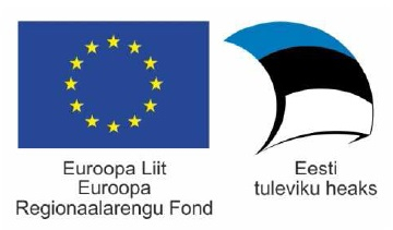 Euroopa Liit Euroopa Regionaalarengu Fond ja Eesti tuleviku heaks logod